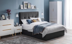 White And Oak Alsea Retro Style Scandinavian Bedroom Furniture