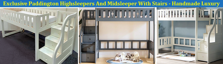 Handmade Childrens Highsleeper And Midsleeper Beds