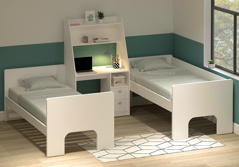White Wooden Trundle