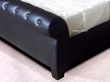 Black Super king Size Luxury Sleigh Beds