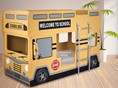 Childrens Bus Bunk Bed Low Height