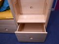 Solid Wood Storage Drawers WIthin Stairway