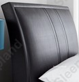Kaydian Maximus Black Leather  TV Bed