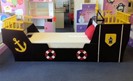 Childrens Pirate Boat Bed
