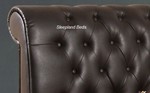 Black Leather Bed Frame