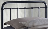 Single Black Metal Bed Frame
