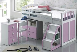 Sweet Dreams Pink Ruby Cabin Bed