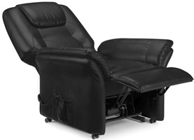 Fully reclined armchair